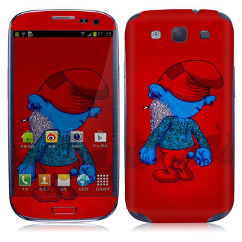 IdeaSkin 三星 I9300 Galaxy SIII/I9308/I939 困难的生活 外壳保护套皮贴膜 DCUC081926