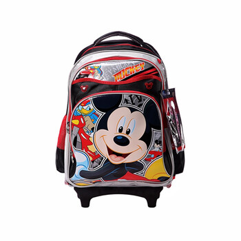 Disney/迪士尼米奇/米妮减负拉杆书包 儿童书包BM9116 黑色