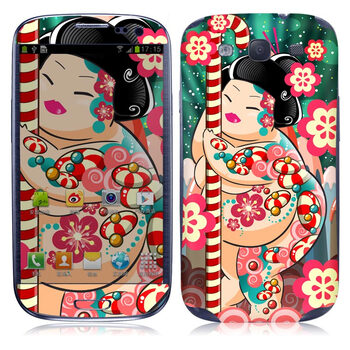 IdeaSkin 三星 I9300 Galaxy SIII/I9308/I939 胖美人 外壳保护套皮贴膜 DCUA940625