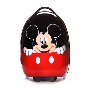 迪士尼/Disney M0430 米奇米妮可爱蛋形拉杆箱 旅游必备拉杆箱 黑色