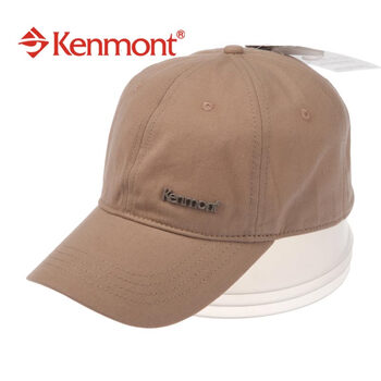 kenmont凯蒙特帽子春夏户外防晒大沿遮阳棒球帽子km-0452 卡其色