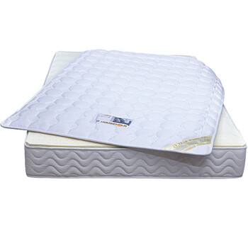 豪斯 天然乳胶床垫 席梦思精钢弹簧床垫 可折洗