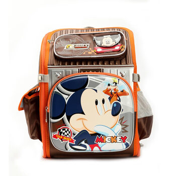 Disney/迪士尼太空减负学生书包双肩背包SM80309 咖啡色 1