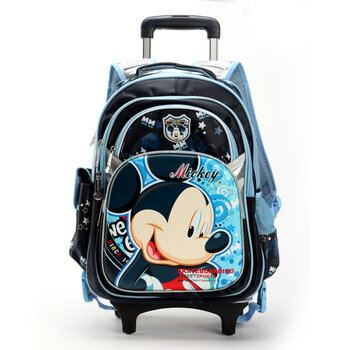 Disney/迪士尼米奇米妮减负包 儿童拉杆书包SM80308 藏青 1