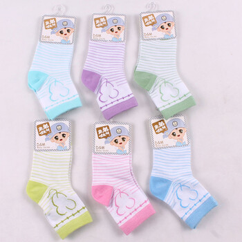 弟弟妹妹DDMM儿童系列之米奇DM803-1女童袜14-16CM（1-3岁）网眼棉袜6双装