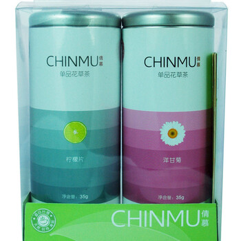 倩慕CHINMU 洋甘菊花茶+柠檬片（礼盒装）