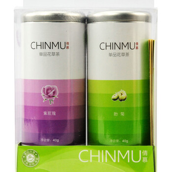 倩慕CHINMU 紫玫瑰花茶+胎菊花茶（礼盒装）