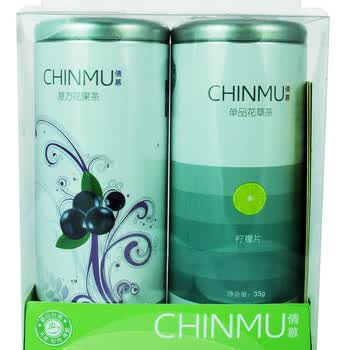 倩慕CHINMU 蓝莓情深花果茶+柠檬片（礼盒装）