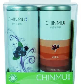 倩慕CHINMU 蓝莓情深花果茶+洛神花（礼盒装）