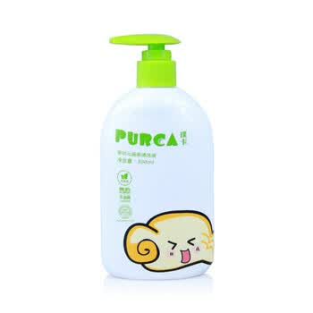 PURCA璞卡0-4岁婴幼儿蔬果清洗液300ml