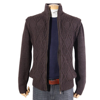 【弗邦行】<em>男士</em>毛衫保暖加厚<em>毛衣开衫</em>商务休闲