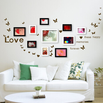 kingdom 金鼎 <em>10</em>框精品 实木<em>照片墙</em> 创意组合相