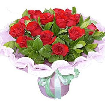 玫瑰花 19枝红玫瑰花 求婚鲜花