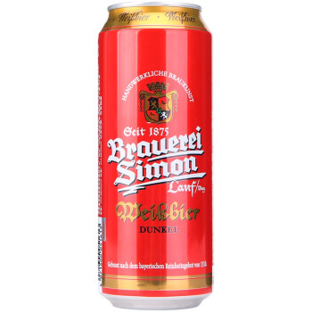 Brauerei Simon 凯撒西蒙 小麦黑啤酒 500ml*4听