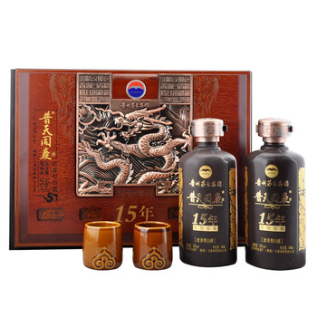 茅台集团 52度 普天同庆15年习酒礼盒 500ml*