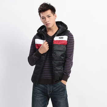 <em>以纯</em>秋新款 <em>男装</em>拼色背心<em>马甲</em>11411307原价2