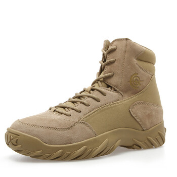 CQB 美军6寸军靴特种兵鞋军品户外男战术靴沙