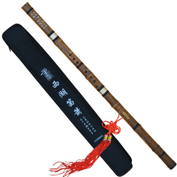 纳英乐器西湖三节紫竹箫G调F调六孔紫竹箫八孔洞萧