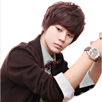 贝丽丝假发最酷发型演绎韩国明星气质男发男生