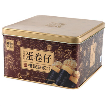 礼记紫菜肉松蛋卷仔(礼盒装 356g):化妆品 母婴