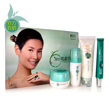 韩后化妆品 6周年感恩限量有机4件套装