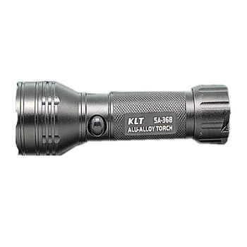 KLT快灵通 SA-368 LED铝合金 冲电式强光电筒 军工级 防水防雨 手感好