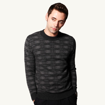 JeeFly杰斐 针织衫<em>加厚毛衣男款</em> 纯羊绒 2012冬