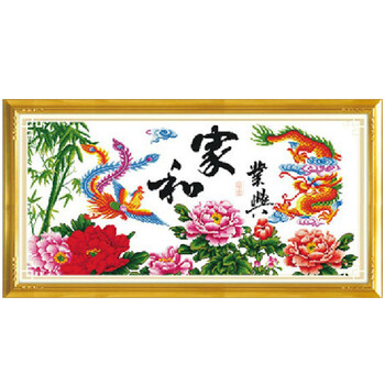 百分百精准印花十字绣 百分百精准印花十字绣