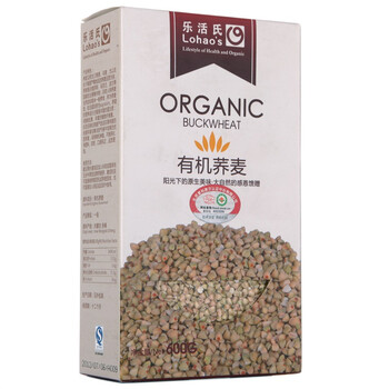 乐活氏荞麦】乐活氏有机荞麦600g