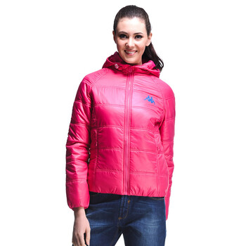 kappa卡帕背靠背粉色女棉服K2104MM550-518+S【图片价