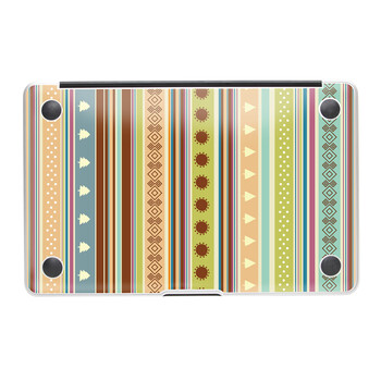 SkinAT 苹果笔记本MacBook底部保护贴膜 条纹