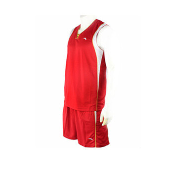 安踏男篮球套运服15231201-2 红色 XL