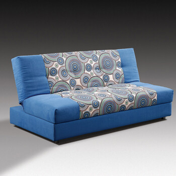 一维家具 创新家具 折叠沙发 储物箱双人沙发床