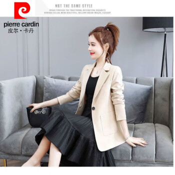 皮尔·卡丹 皮尔卡丹 女士西装外套 两色可选服饰鞋包类商品-全利兔-实时优惠快报