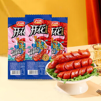 Risun 力诚 麻辣开花肠 8支散装食品类商品-全利兔-实时优惠快报