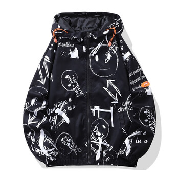 JEANSWEST 真维斯 男士潮牌连帽开衫夹克 BSD-9238服饰鞋包类商品-全利兔-实时优惠快报