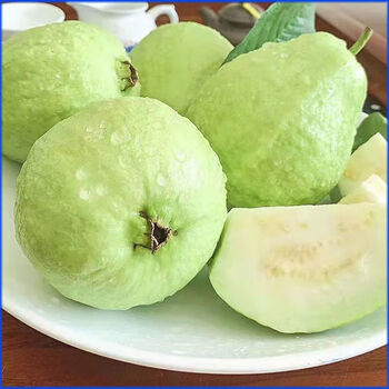 青樱红荔广东茂名水果番石榴白心芭乐果清脆可口新鲜现摘5斤带箱精选