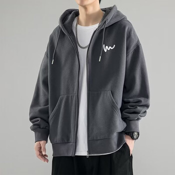 男士开衫连帽休闲外套服饰鞋包类商品-全利兔-实时优惠快报