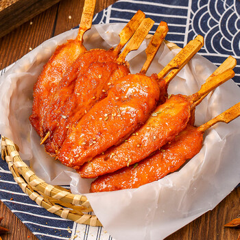DOYOO 大用 鸡块半成品冷冻生鲜鸡肉 油炸小吃鸡肉串裹粉调理半成品预制菜 川香鸡柳400g*1袋食品类商品-全利兔-实时优惠快报