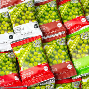 七点食分 香脆青豌豆 100包 混合口味食品类商品-全利兔-实时优惠快报