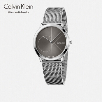 CK凯文克莱(Calvin Klein)Minimal ext.系列延伸款米兰风编织表带男款表 K3M21123（表盘:40MM）