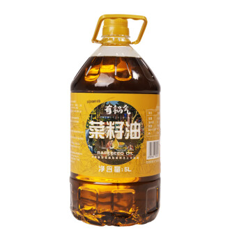 有锅气 压榨菜籽油  5L