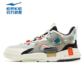 双11最后一天、错过等一年：ERKE 鸿星尔克 男子休闲运动鞋 11122101413运动户外类商品-全利兔-实时优惠快报