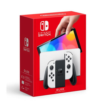 【国内保税仓】任天堂（Nintendo）Switch NS掌上游戏机 便携家用OLED/续航加强版 日版OLED白色64GB（保税仓发）