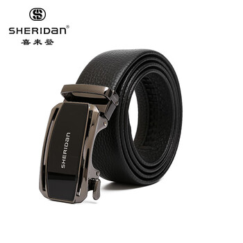 SHERIDAN 喜来登 头层牛皮 男士腰带 自动扣皮带 NL190352S服饰鞋包类商品-全利兔-实时优惠快报