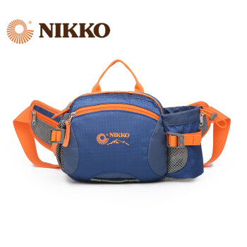 日高（NIKKO）腰包 户外登山骑行包水壶包防水 713宝蓝色