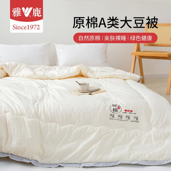 YALU 雅鹿 春秋被双人被芯 白色 150*200家具家装类商品-全利兔-实时优惠快报
