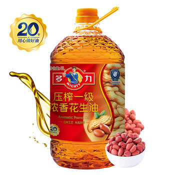 MIGHTY 多力 压榨一级 浓香花生油 5L食品类商品-全利兔-实时优惠快报