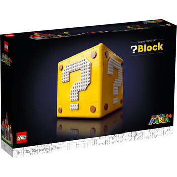 4日0点、京东百亿补贴：LEGO 乐高 Super Mario超级马力欧系列 71395 超级马力欧 64 问号砖块母婴玩具类商品-全利兔-实时优惠快报