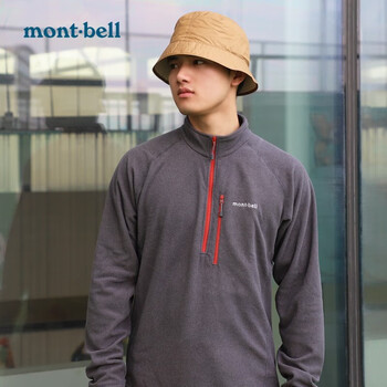 mont·bell 男子抓绒衣 1104983-GM-C 铁灰色 XL运动户外类商品-全利兔-实时优惠快报